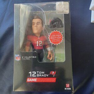 Game Changers Tom Brady #12 Tampa Bay Buccaneers NFL 6" Collectible Figure